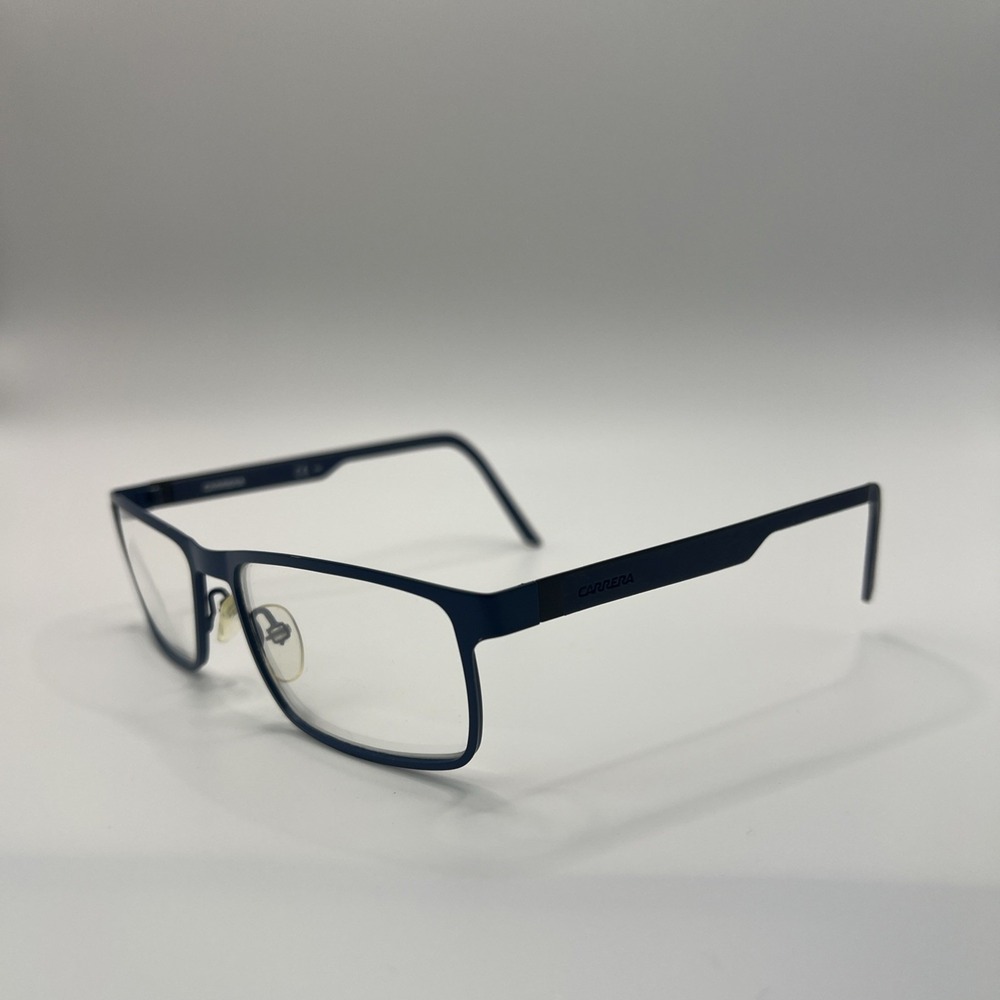 Authentic CARRERA CA8815 PN5 Eyeglasses Matte Blue 55[]17 140 Metal Frame Only